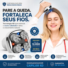 Massageador Capilar 4D